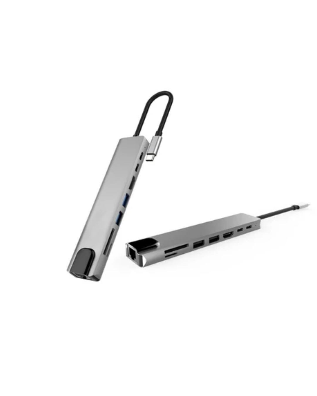 Çok Fonksiyonlu Type C Hub USB HDMI Ethernet Kart Okuyucu - Lisinya