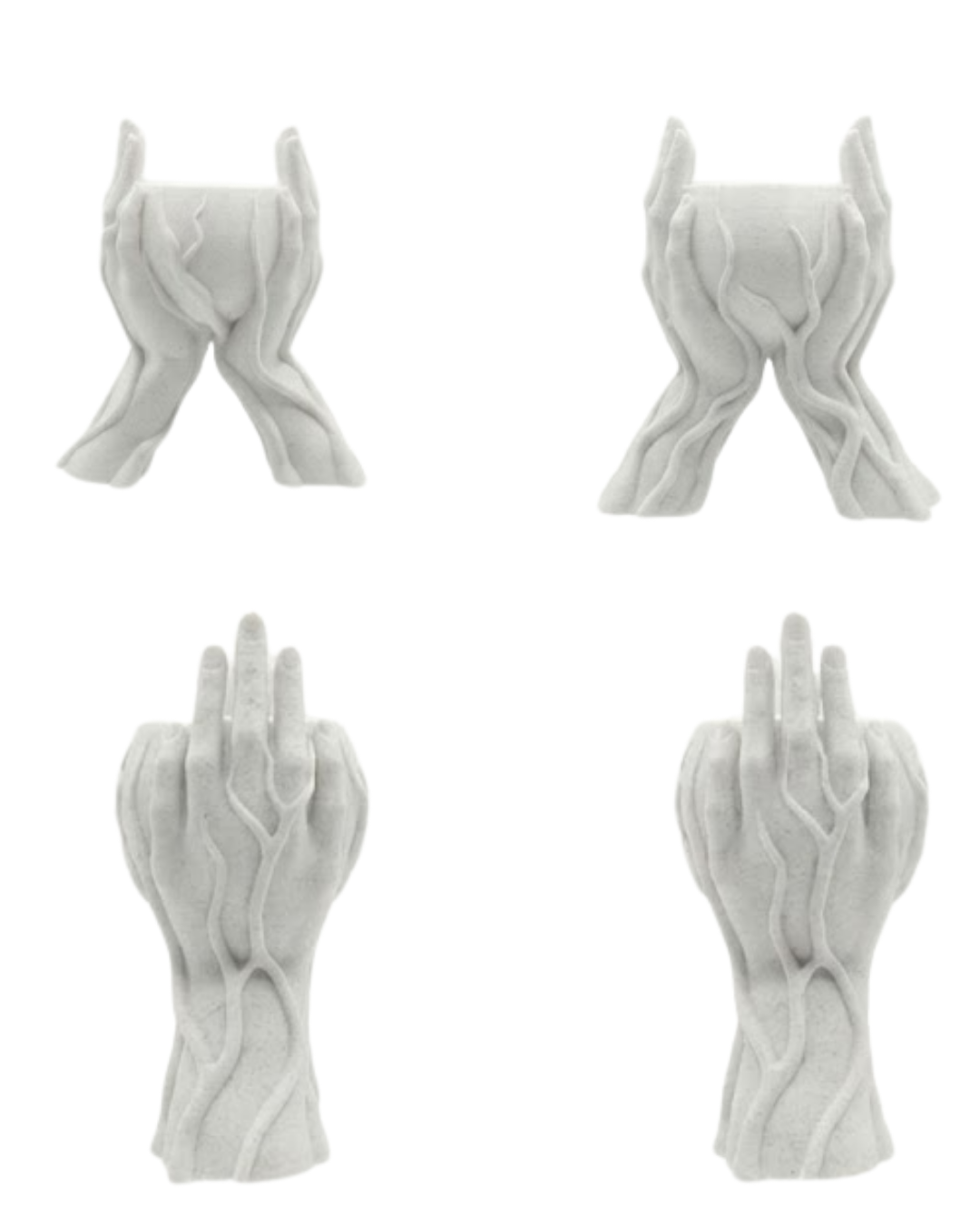 Dekoratif 3D El Tasarımlı Vazo Saksı Modern Ev Dekorasyon Aksesuarı - Lisinya Dekoratif 3D El Tasarımlı Vazo Saksı Modern Ev Dekorasyon Aksesuarı - Lisinya