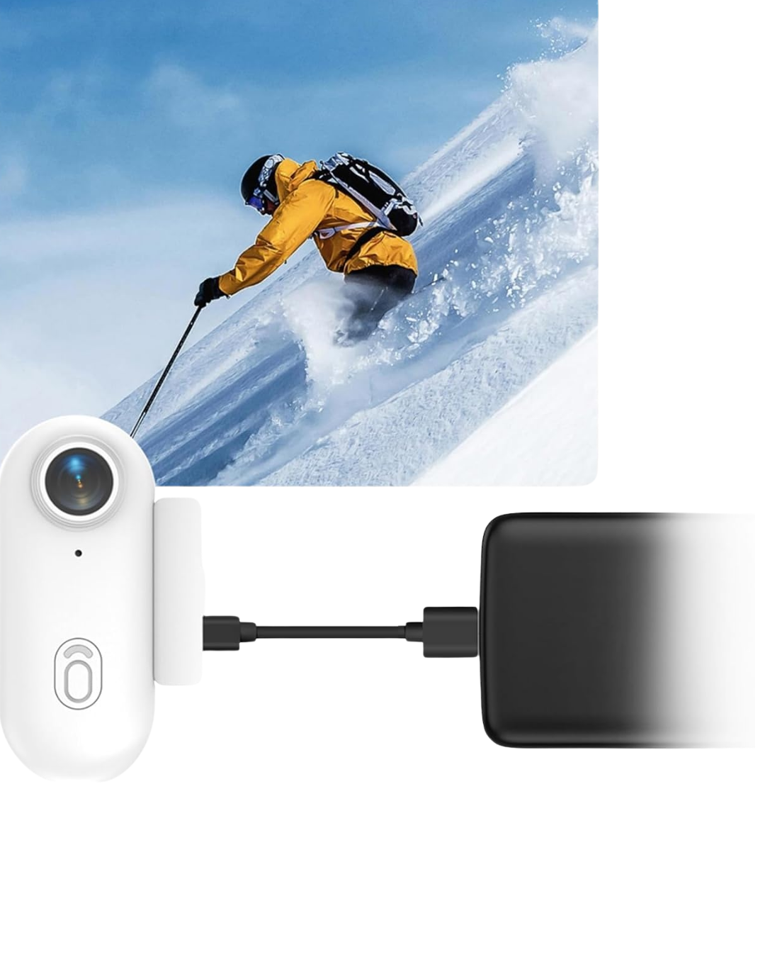 Taşınabilir Spor Kamera 1080P Full HD WiFi Canlı İzleme ve Loop Kayıt Özellikli - Lisinya