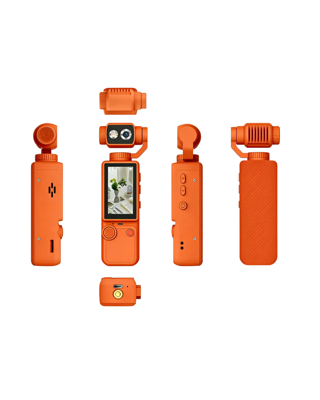 Taşınabilir 4K Gimbal Kamera 180 Derece Döner Lens Stabil Video Çekim Özellikli - Lisinya Taşınabilir 4K Gimbal Kamera 180 Derece Döner Lens Stabil Video Çekim Özellikli - Lisinya