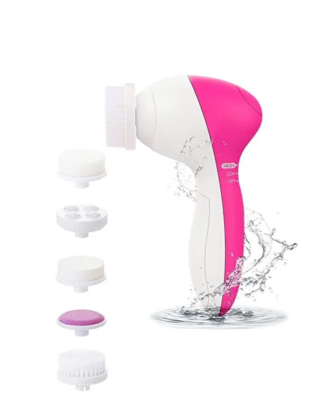 İkili Cilt Bakım Seti 5 Başlıklı Yüz Temizleme ve Masaj Aleti Canlandırıcı ve Onarıcı - Lisinya İkili Cilt Bakım Seti 5 Başlıklı Yüz Temizleme ve Masaj Aleti Canlandırıcı ve Onarıcı - Lisinya