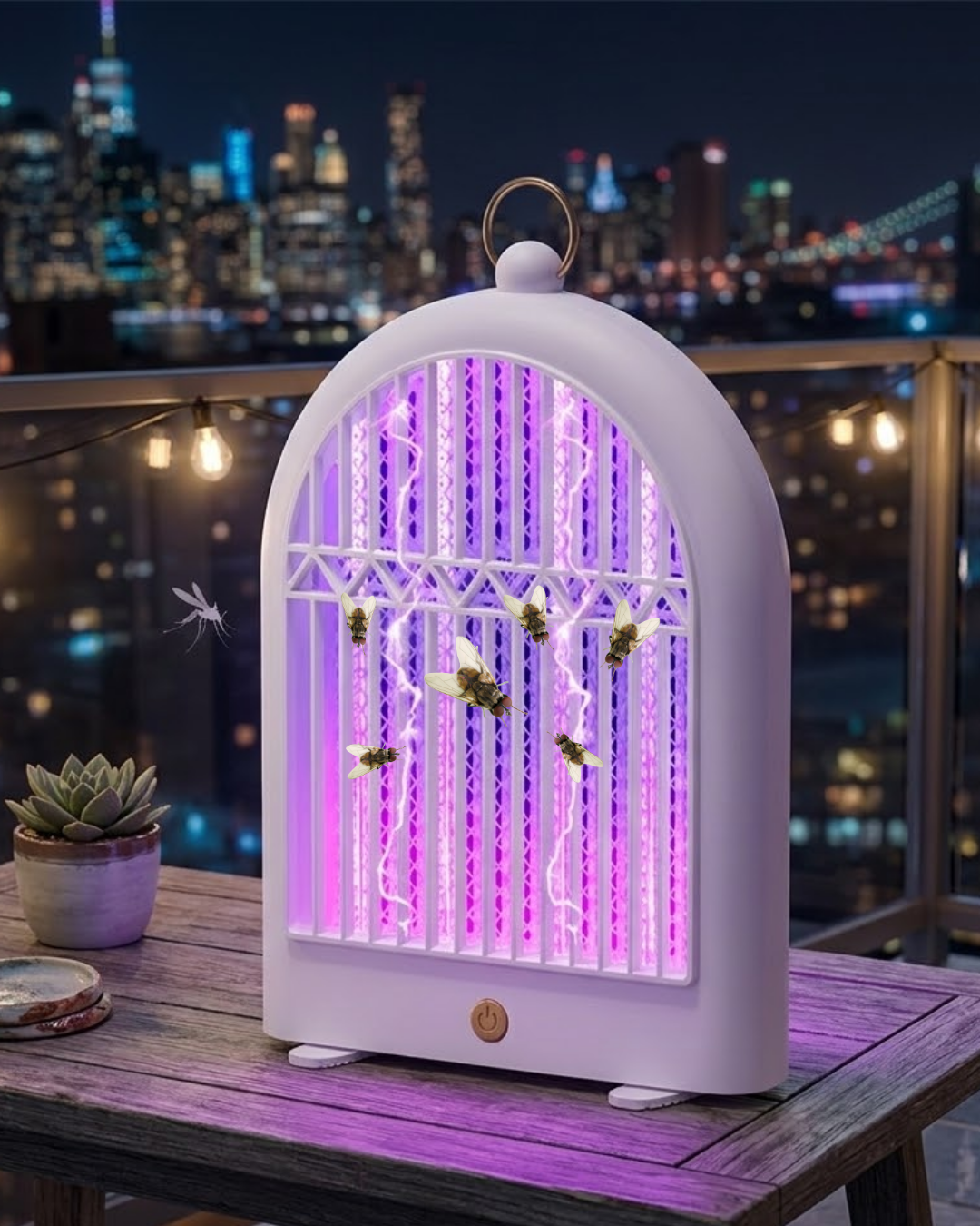 10W Güçlü UV Sivrisinek Öldürücü Lamba Askılı ve Masaüstü Kullanım - Lisinya
