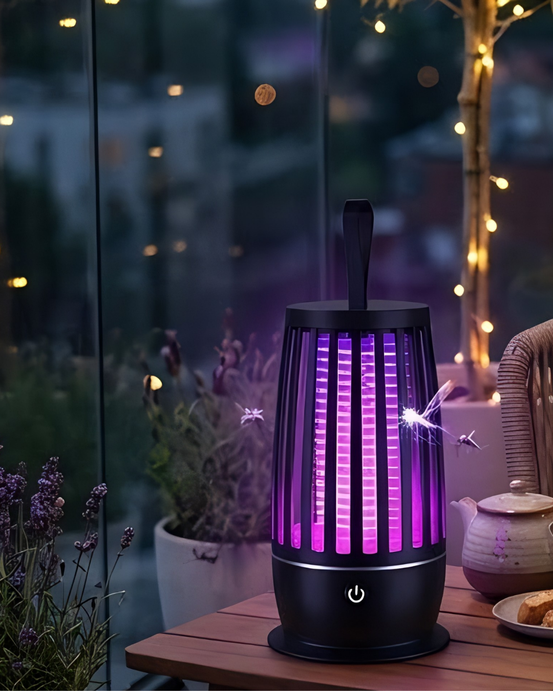 Elektrikli Sivrisinek Öldürücü UV Işıklı Sessiz Çalışma Geniş Alan Etkili Gece Lambalı - Lisinya