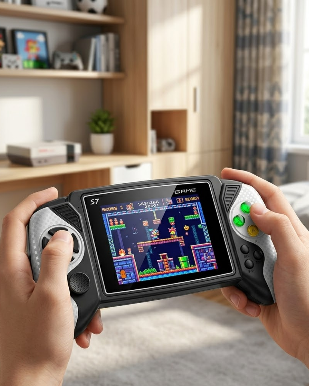 620 Oyunlu Taşınabilir Oyun Konsolu HD Ekran TV Bağlantılı Şarjlı - Lisinya 620 Oyunlu Taşınabilir Oyun Konsolu HD Ekran TV Bağlantılı Şarjlı - Lisinya