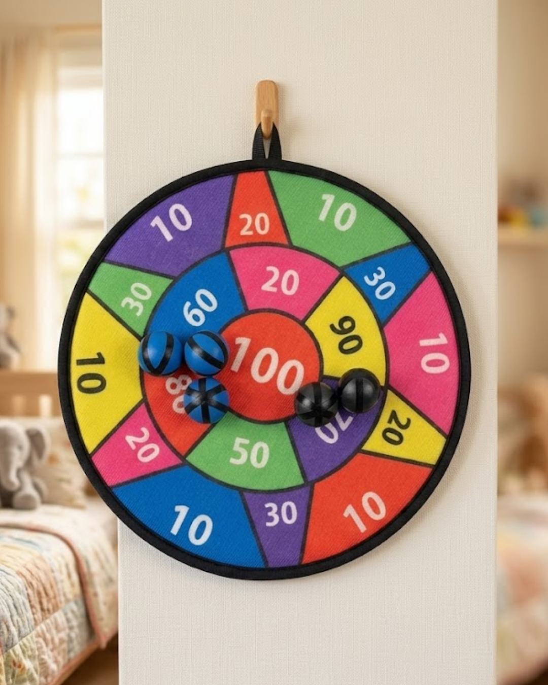 Çocuklar İçin Güvenli Dart Oyunu Cırtlı Toplu Eğlenceli Hedef Oyunu - Lisinya