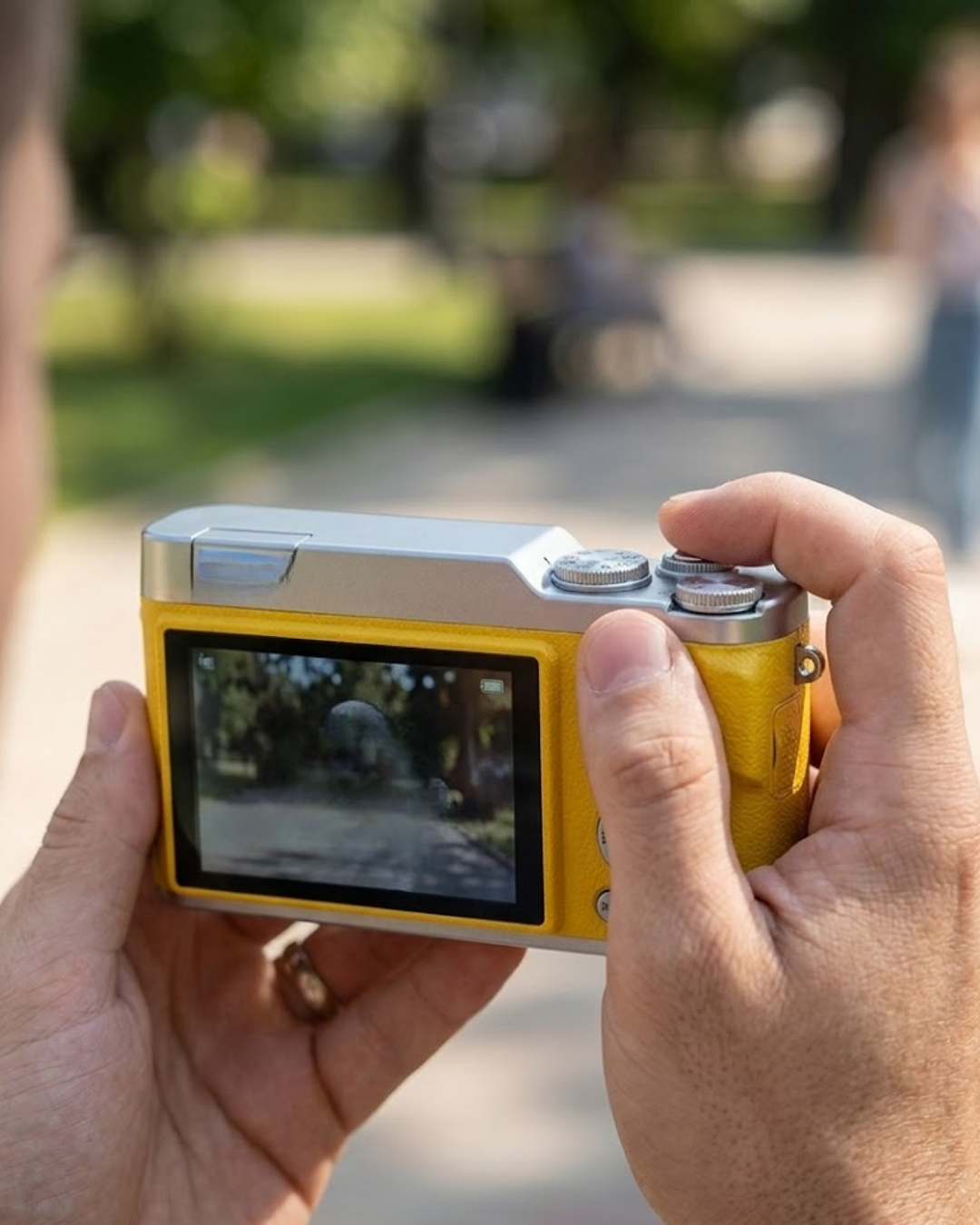 Dijital Kamera 18x Zoom Flip Ekran Uzun Pil Ömrü - Lisinya