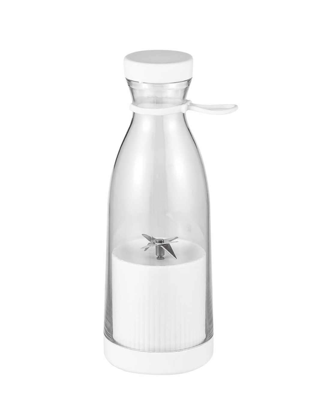 Şarjlı Taşınabilir Blender 380 ml USB Kablosuz Smoothie ve Meyve Karıştırıcı - Lisinya