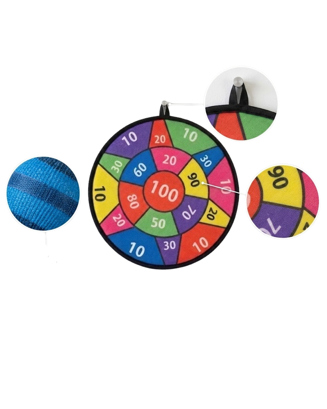 Çocuklar İçin Güvenli Dart Oyunu Cırtlı Toplu Eğlenceli Hedef Oyunu - Lisinya