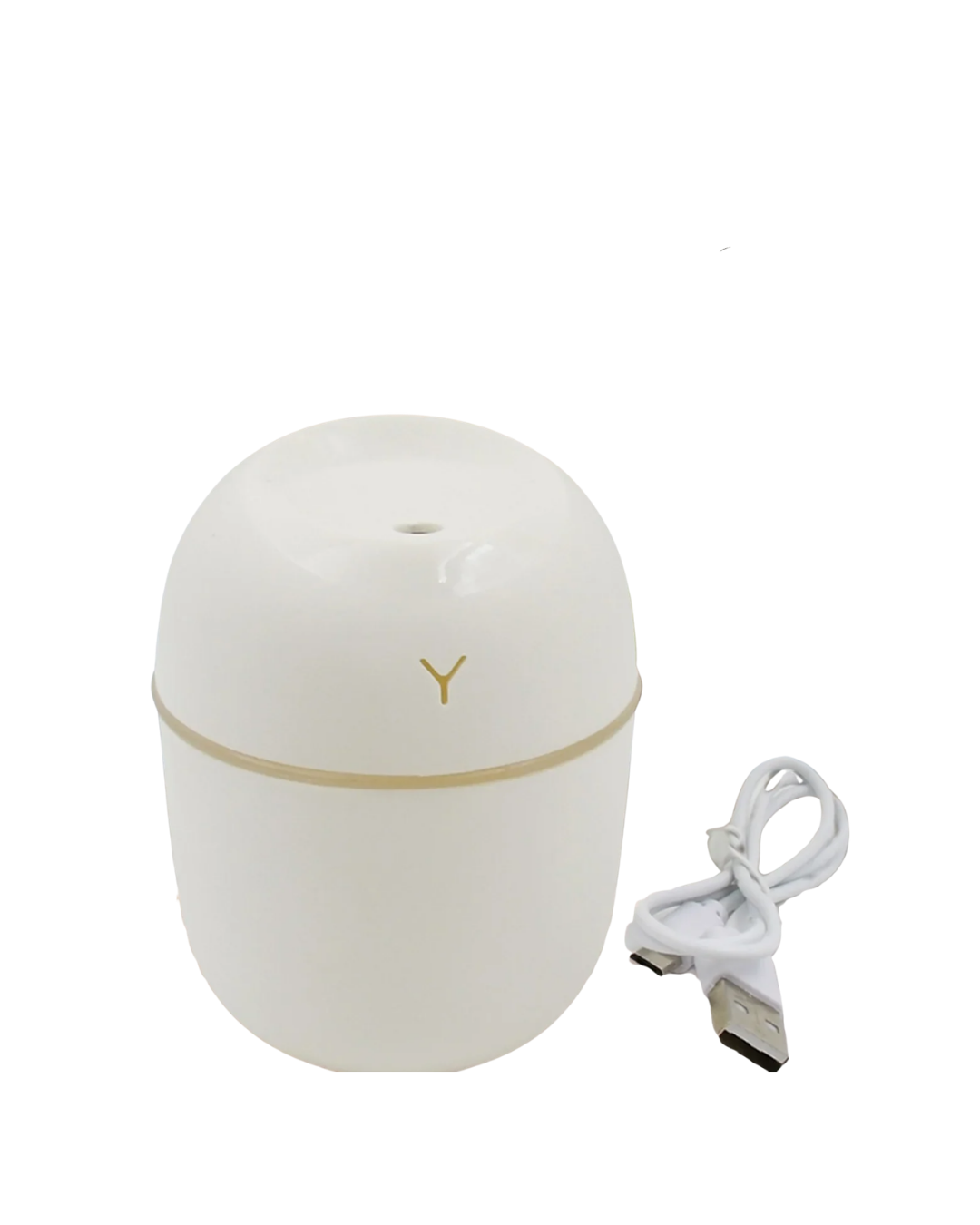 Araç ve Ofis İçin Mini Nemlendirici 5 Esans Hediyeli USB LED Işıklı Buhar Makinesi - Lisinya