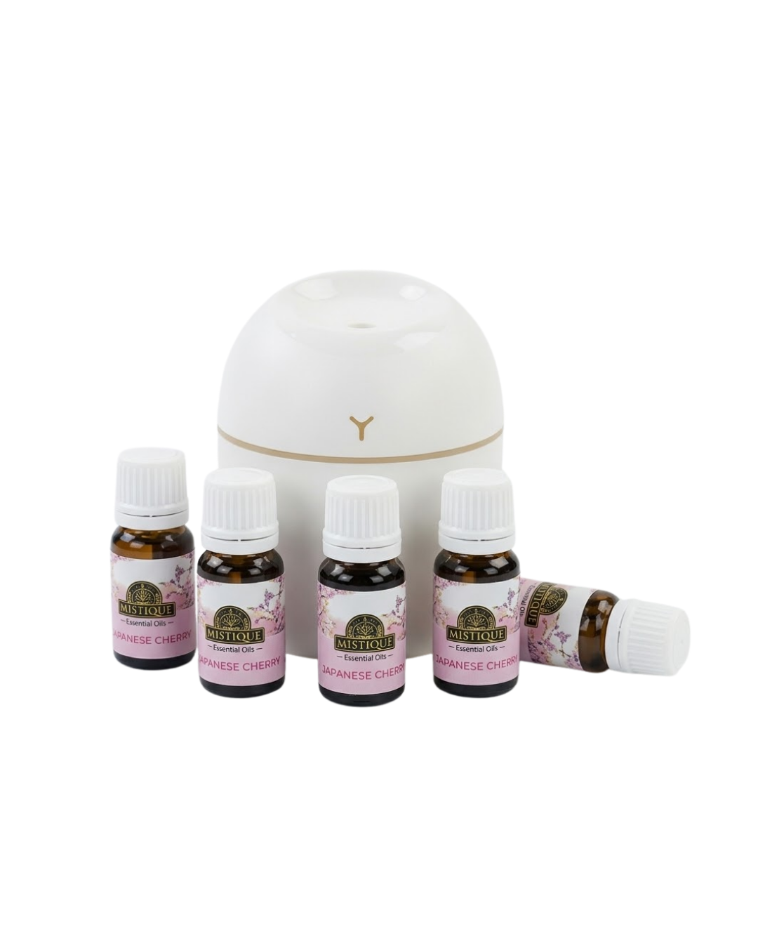 Araç ve Ofis İçin Mini Nemlendirici 5 Esans Hediyeli USB LED Işıklı Buhar Makinesi - Lisinya