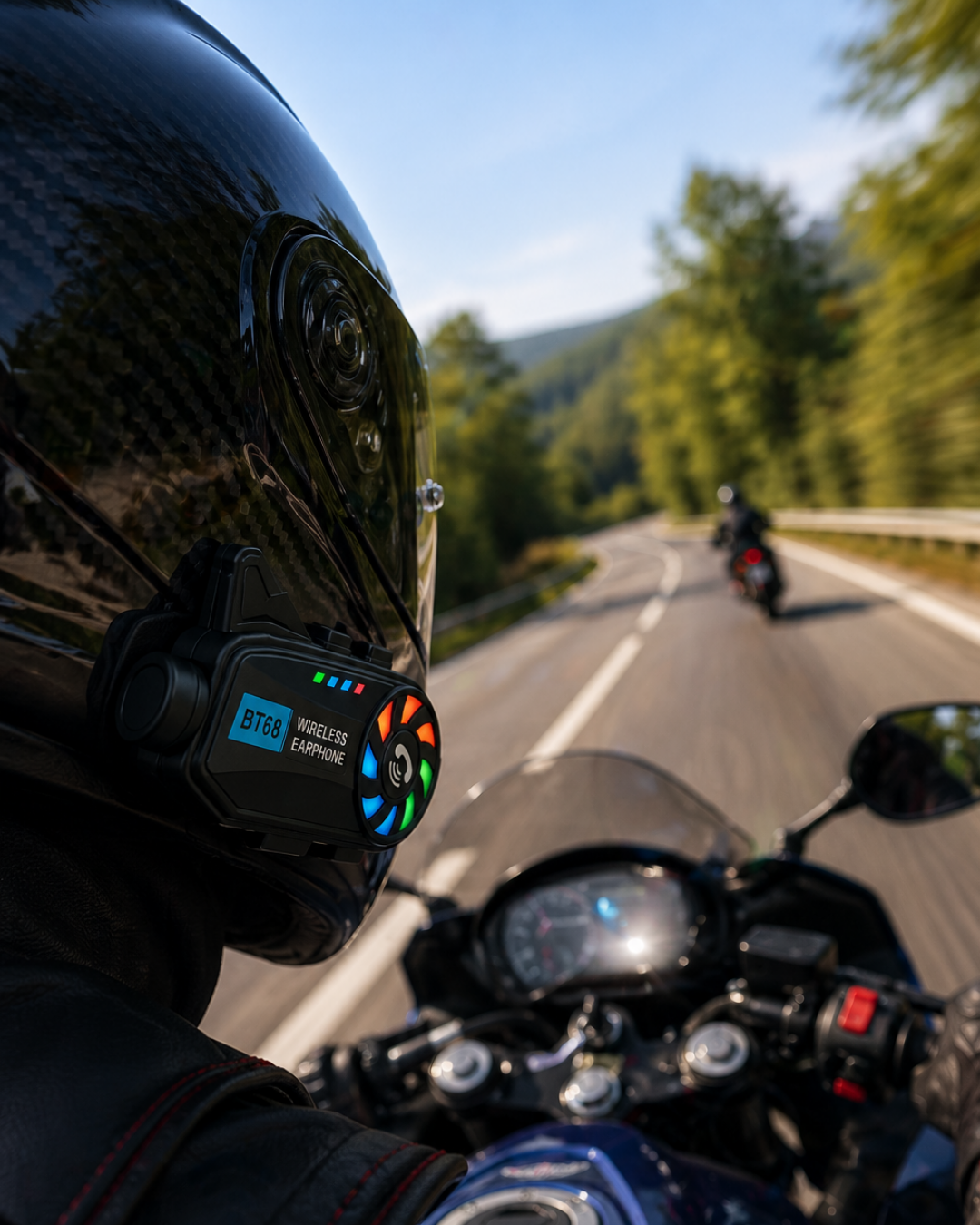 Motosiklet Kask Kamera Sistemi Gece Görüş Destekli Bluetooth ve Uzun Pil - Lisinya