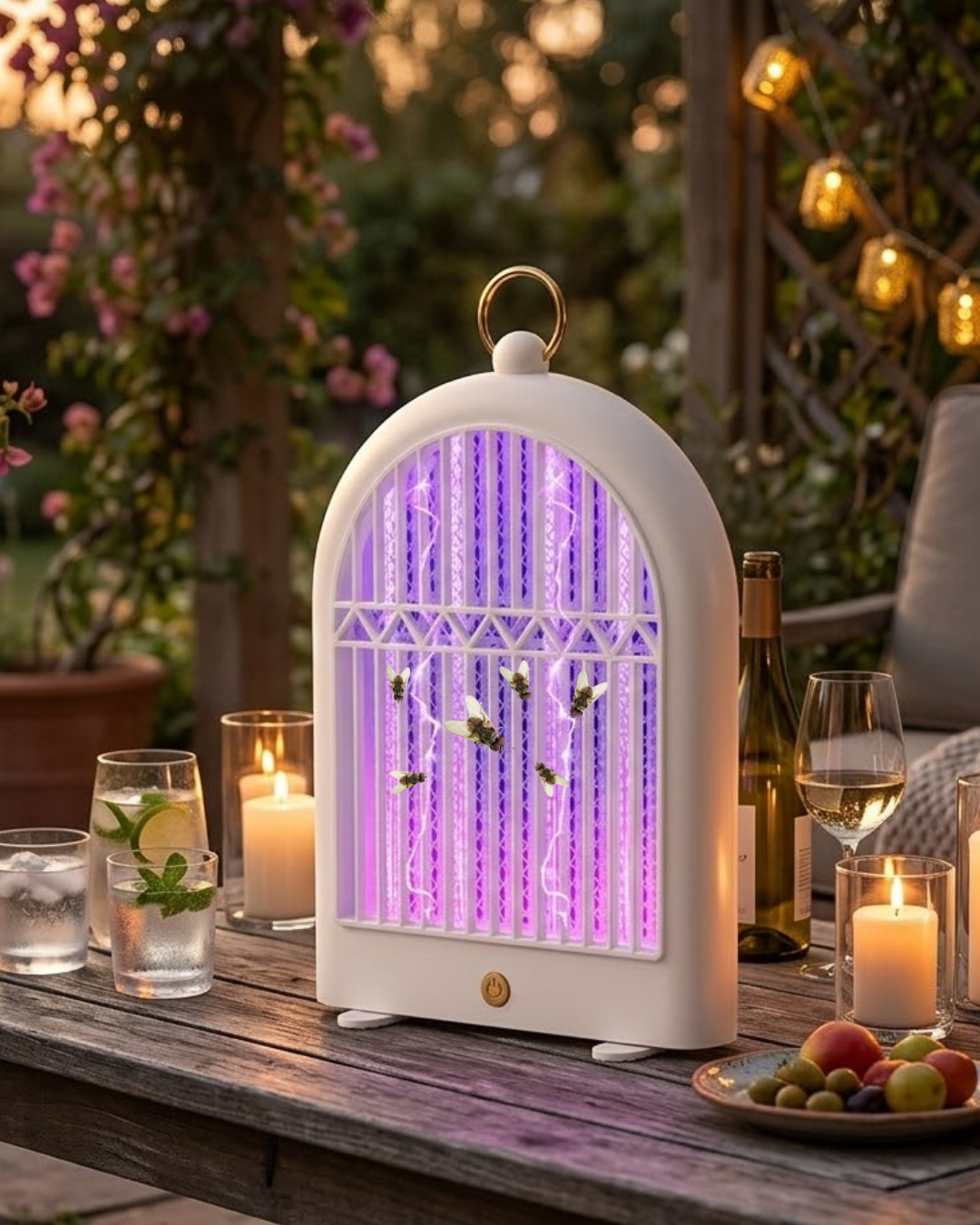 Şarjlı UV Sinek Öldürücü 10W Sessiz ve Güvenli Kullanım - Lisinya