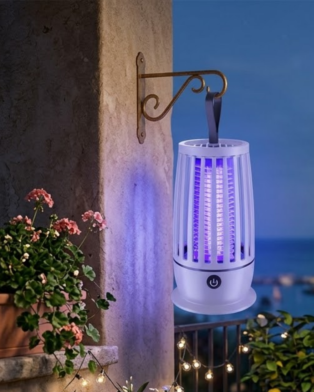 UV Işıklı Elektrikli Böcek Öldürücü Lamba Gece Lambalı Sessiz ve Güvenli Kullanım - Lisinya
