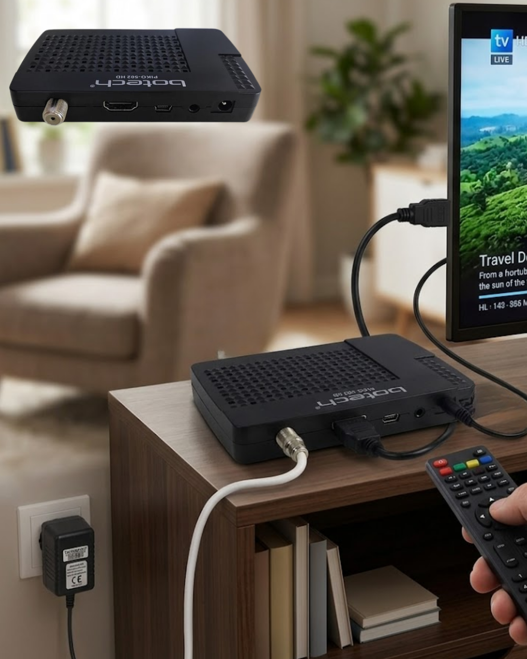 1080p HD Görüntü Kaliteli Uydu Alıcı HDMI Çıkışlı USB Destekli Kolay Kurulum - Lisinya 1080p HD Görüntü Kaliteli Uydu Alıcı HDMI Çıkışlı USB Destekli Kolay Kurulum - Lisinya