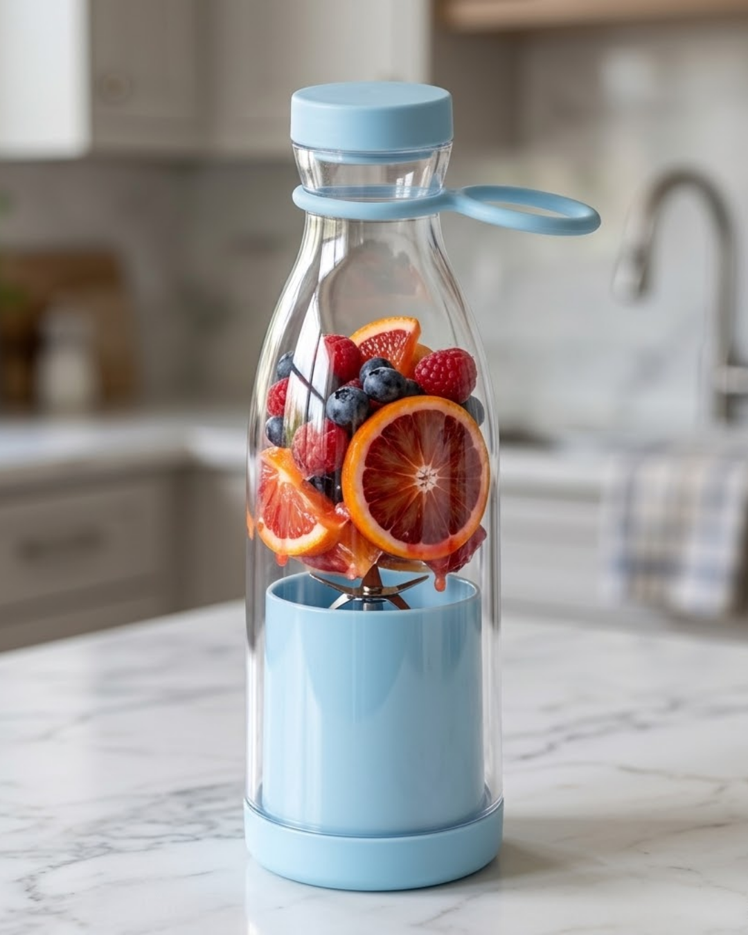 USB Şarjlı Mini Blender 380 ml Taşınabilir Smoothie Yapıcı Pratik Kullanım - Lisinya USB Şarjlı Mini Blender 380 ml Taşınabilir Smoothie Yapıcı Pratik Kullanım - Lisinya