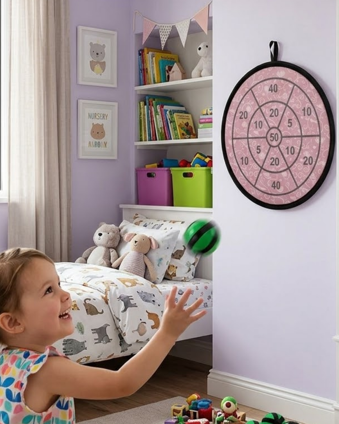 Cırtlı Dart Oyunu Çocuklar İçin Güvenli Eğitici ve Eğlenceli Aktivite - Lisinya