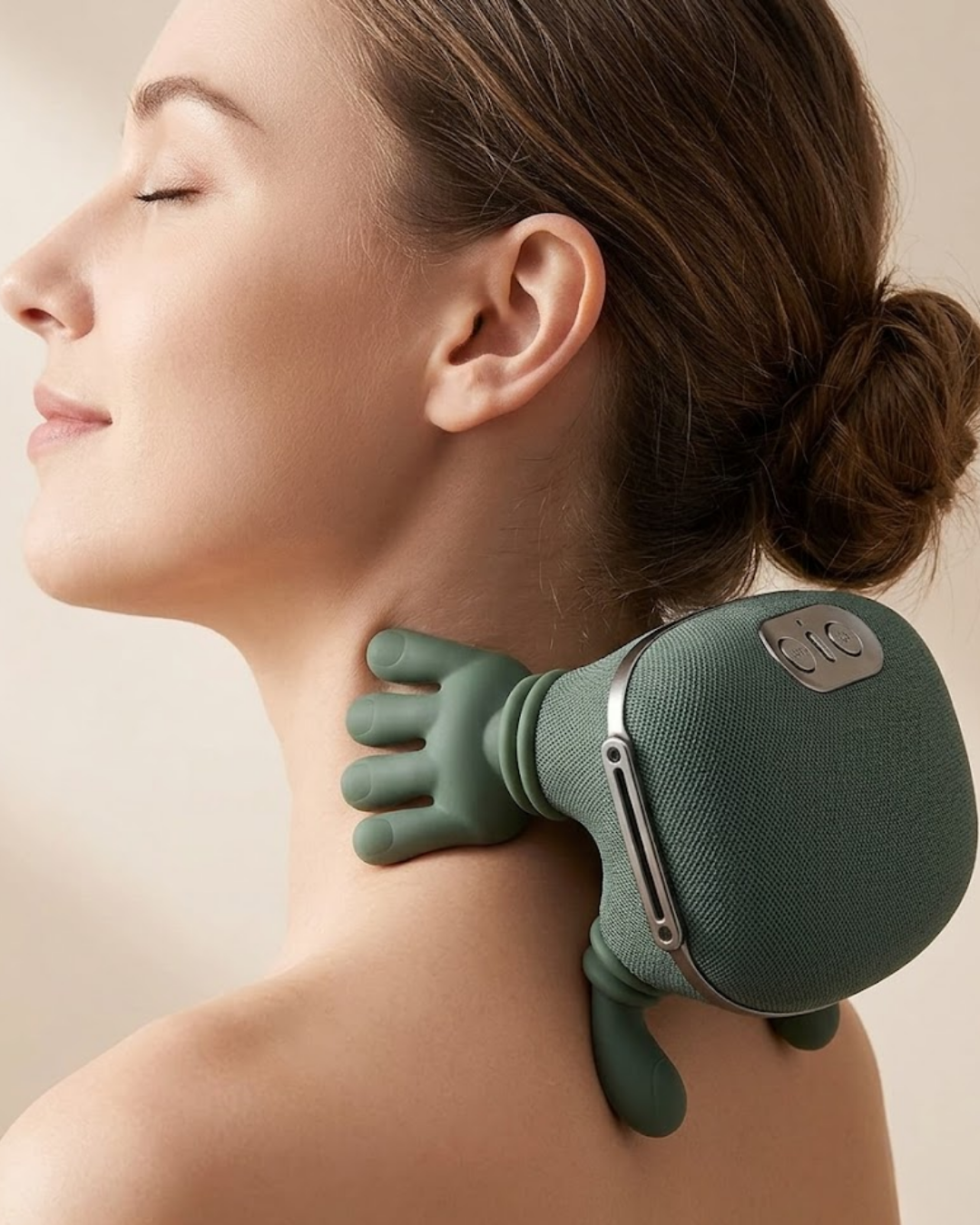 3D Yoğurma Boyun Masaj Cihazı Akıllı Ergonomik Tasarım Derin Kas Rahatlatıcı - Lisinya