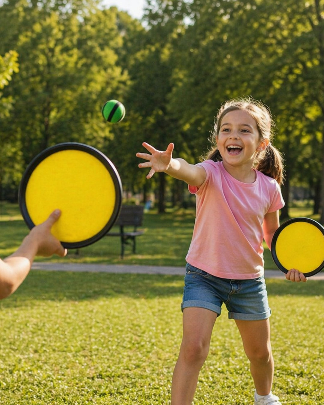 Catch Ball Set 2 Kişilik Top Yakalama Oyunu Çocuk Aktivite Seti - Lisinya