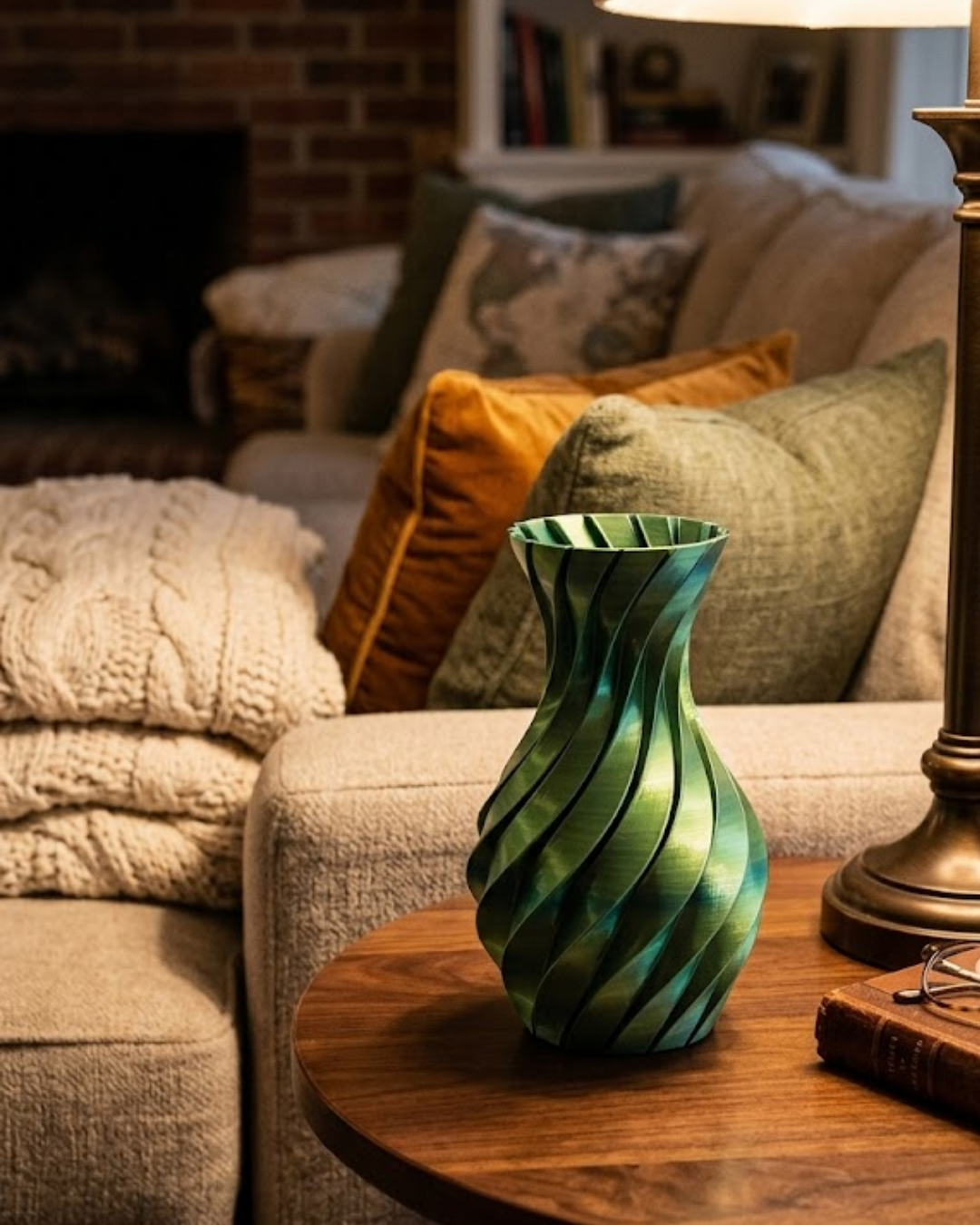 3D ÜRÜN SPİRAL VAZO - Lisinya 3D ÜRÜN SPİRAL VAZO - Lisinya