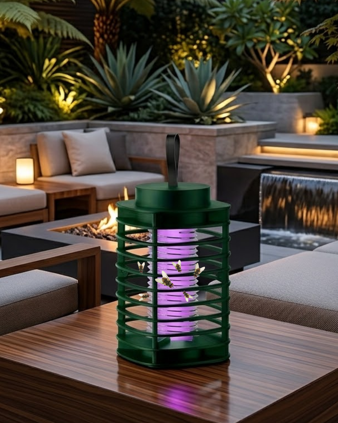 UV Işıklı Sinek Öldürücü Lamba Asılabilir ve Taşınabilir Pratik Kullanım - Lisinya