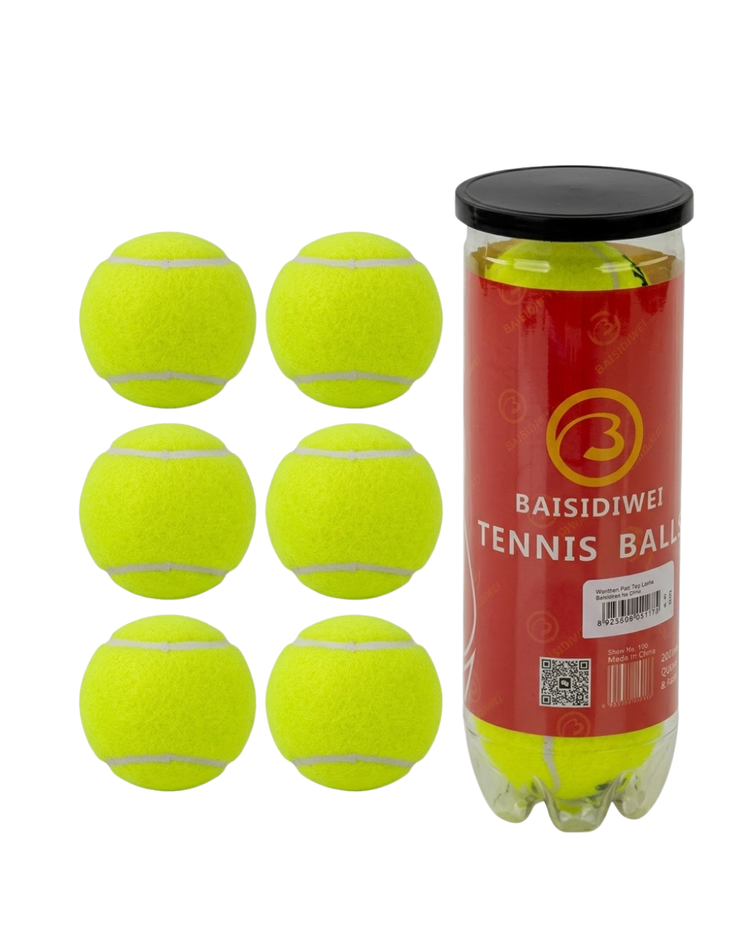6’lı Tenis Topları Seti Spor ve Eğlence İçin İdeal Performans - Lisinya 6’lı Tenis Topları Seti Spor ve Eğlence İçin İdeal Performans - Lisinya