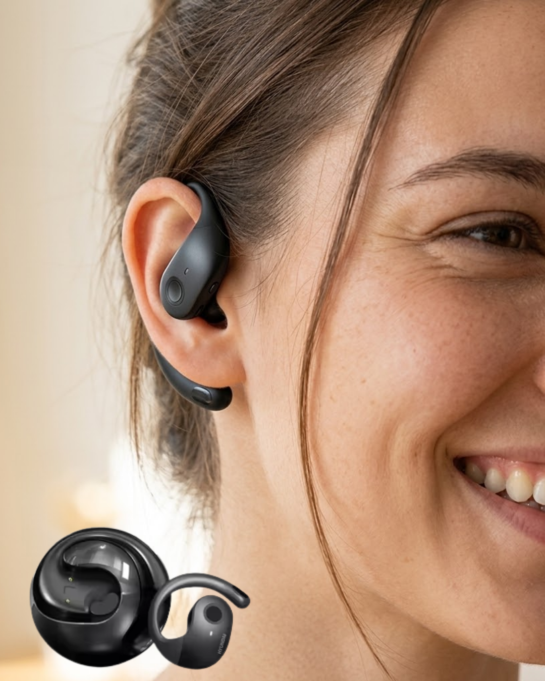 36 Saat Kullanım Bluetooth Kulaklık Gürültü Engelleme Spor Kulaklık - Lisinya