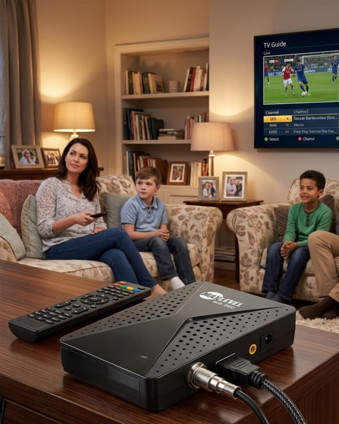Full HD Uydu Alıcı Cihazı USB WiFi Biss EPG Destekli - Lisinya Full HD Uydu Alıcı Cihazı USB WiFi Biss EPG Destekli - Lisinya