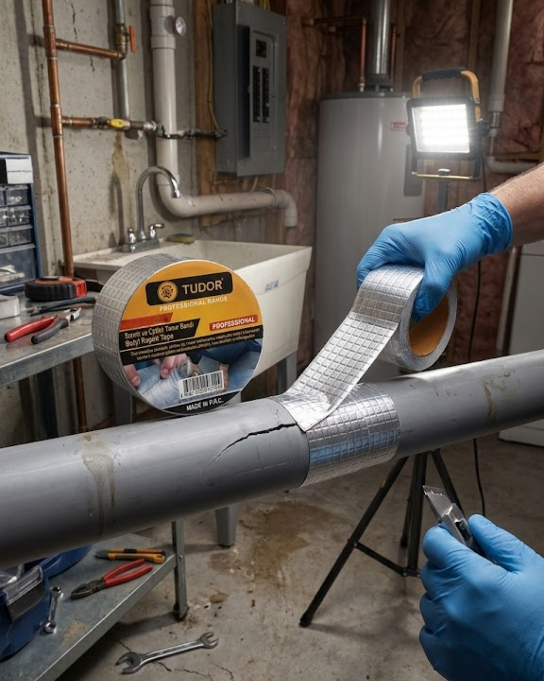 Güçlü Yapışkanlı Tamir Bandı Çatlak Onarım Su Yalıtım Bandı - Lisinya