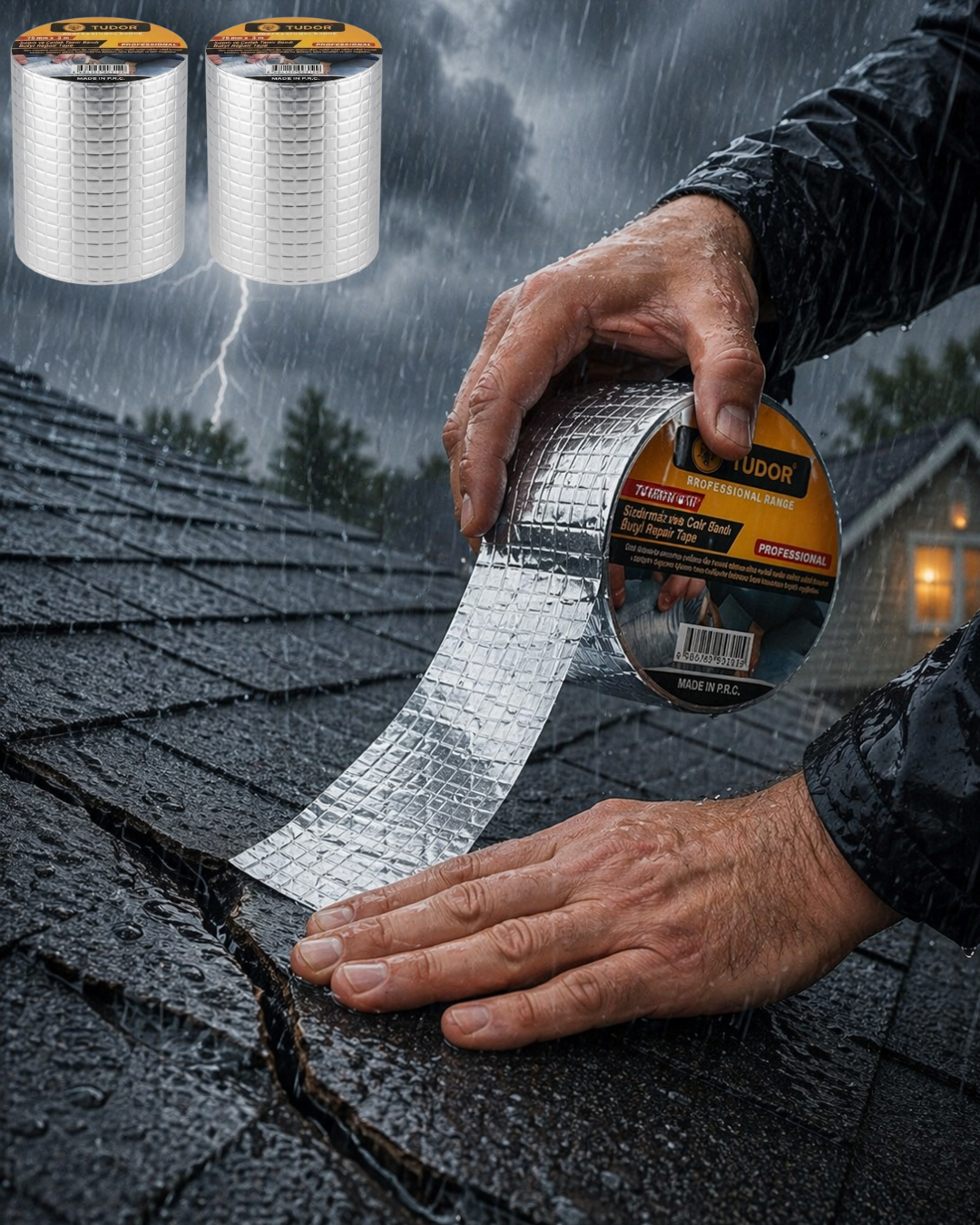 2 Li Set Sızdırmazlık Bandı Su Kaçak Önleyici Yapışkanlı Bant - Lisinya