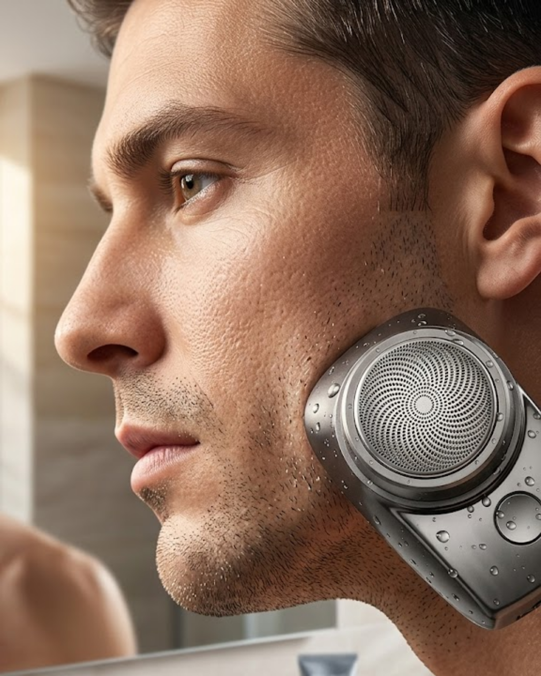 Taşınabilir Mini Shaver Şarjlı Tıraş Makinesi Islak Kuru Kullanım - Lisinya