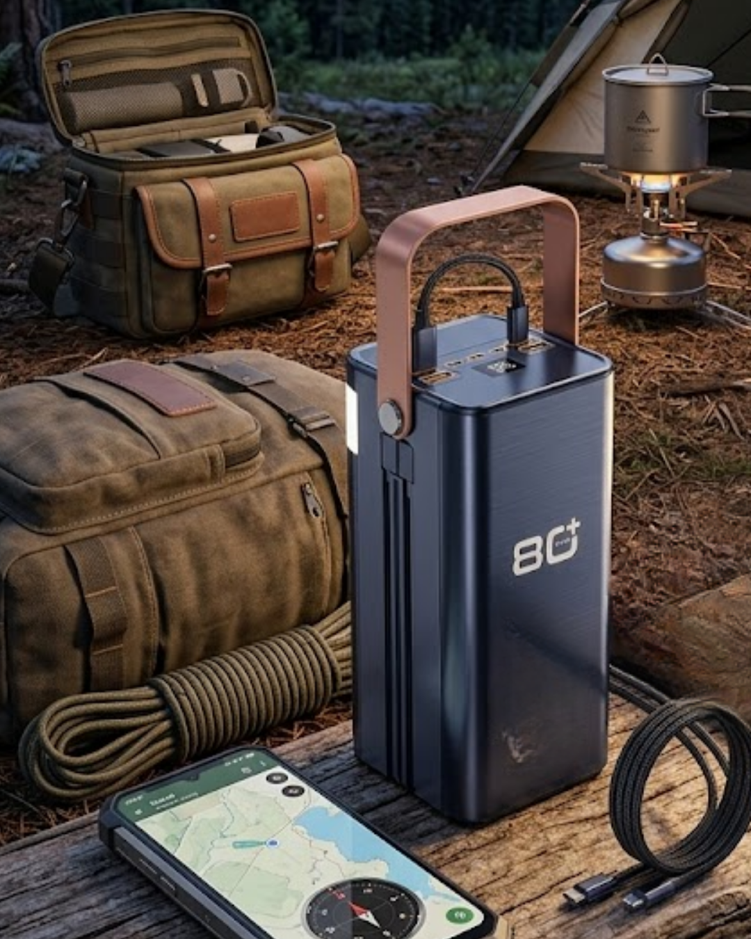 Süper Hızlı Şarj Powerbank 80000 mAh Büyük Kapasite Çoklu USB Çıkışlı Taşınabilir Şarj Aleti - Lisinya Süper Hızlı Şarj Powerbank 80000 mAh Büyük Kapasite Çoklu USB Çıkışlı Taşınabilir Şarj Aleti - Lisinya