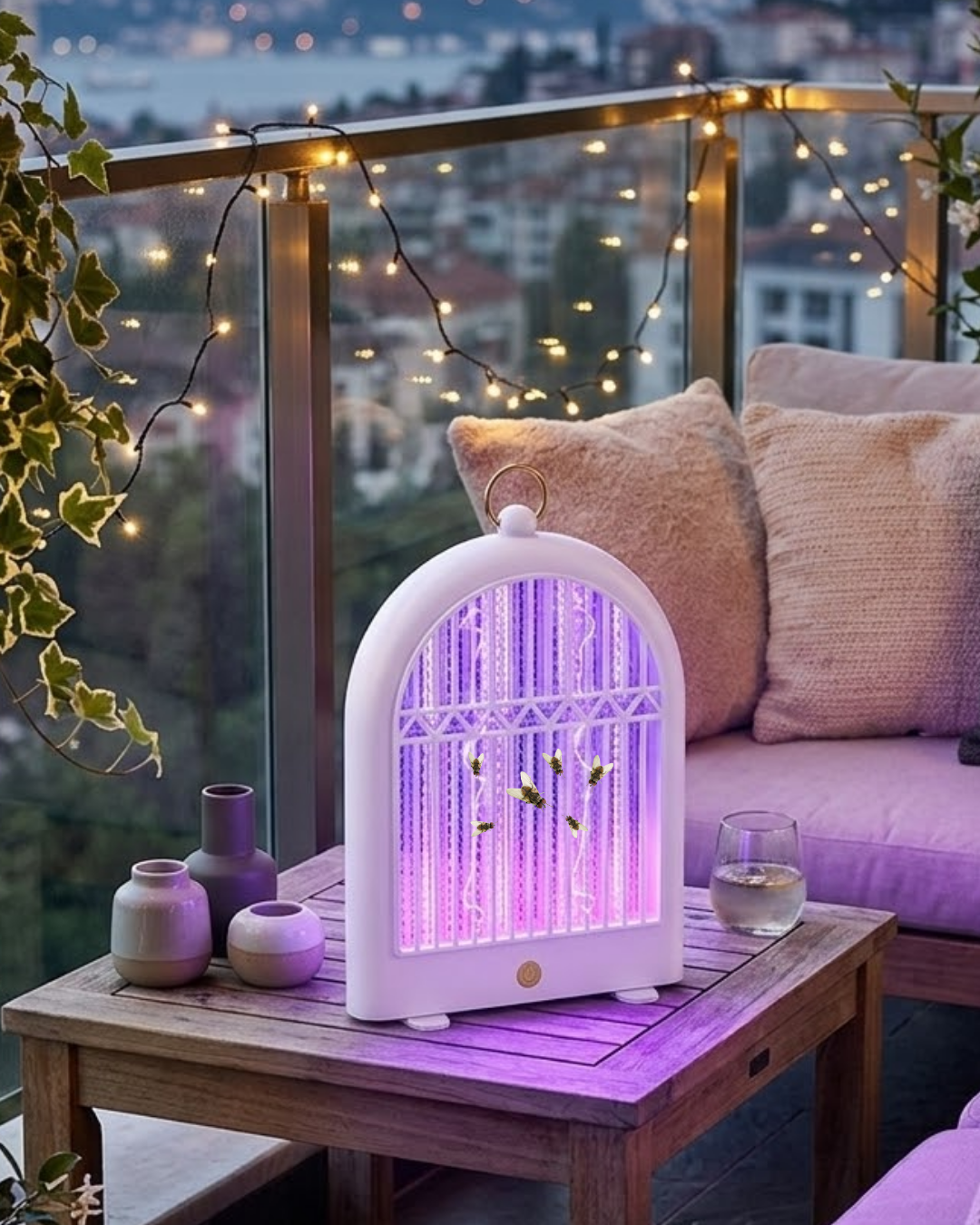 10W Güçlü Sivrisinek Lambası Balkon ve Bahçe İçin Uygun - Lisinya