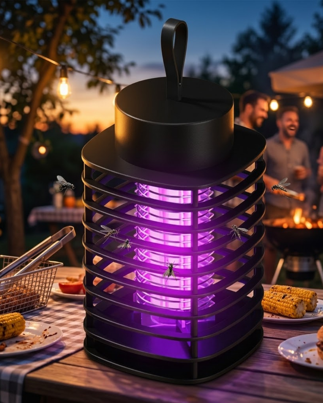 Taşınabilir Sivrisinek Öldürücü Lamba Duvara Asılabilir ve Masaüstü Kullanım - Lisinya