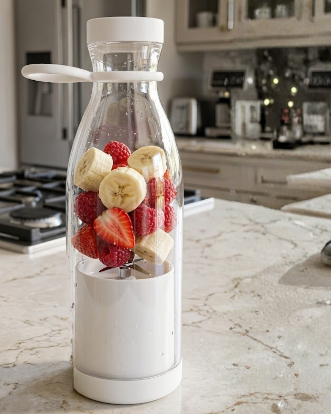 Mini Smoothie Blender USB Şarjlı 380 ml Taşınabilir ve Hafif Tasarım - Lisinya Mini Smoothie Blender USB Şarjlı 380 ml Taşınabilir ve Hafif Tasarım - Lisinya