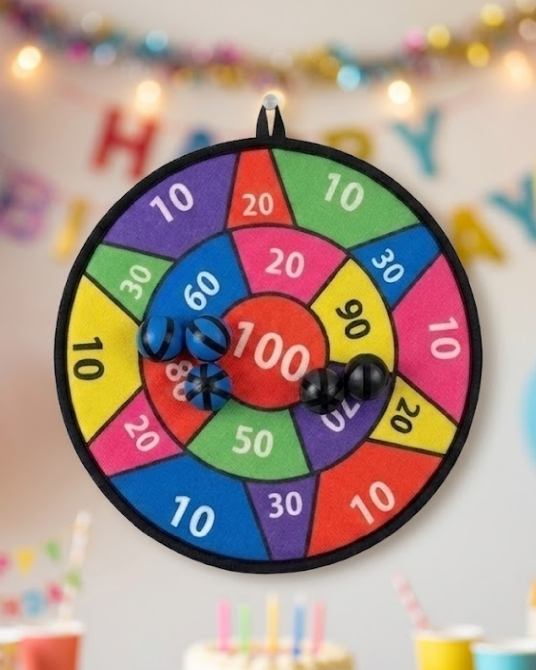 Çocuk Dart Oyunu Cırtlı Toplu Güvenli Eğlence ve Beceri Geliştirici - Lisinya