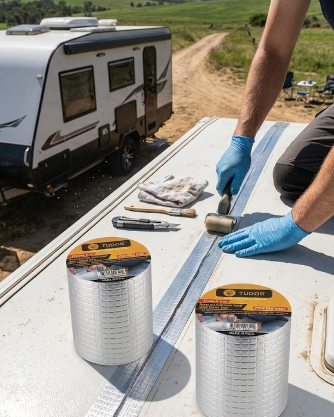 Çok Amaçlı Sızdırmaz Bant Boru Çatı Gider Tamir Bandı 2 MT - Lisinya