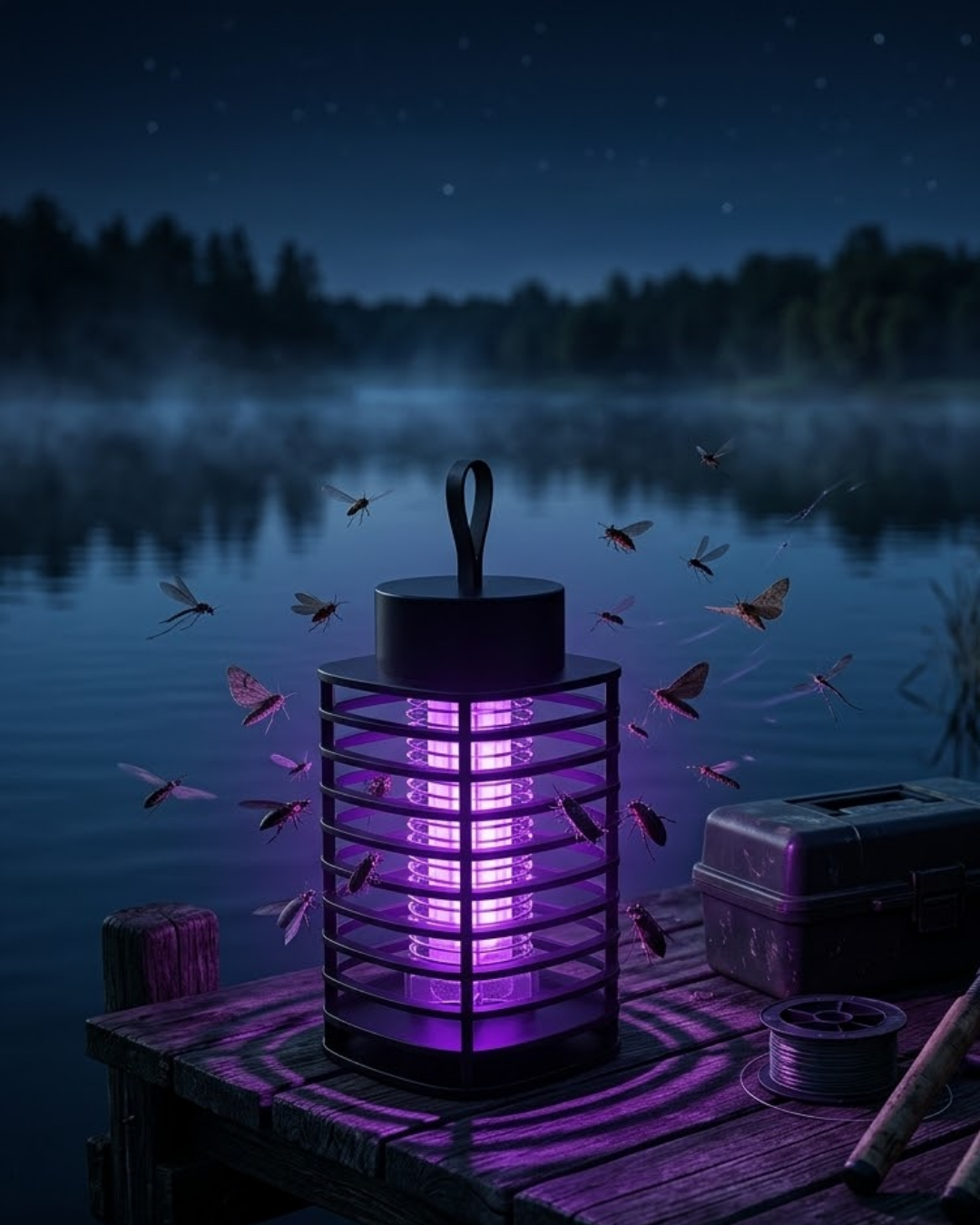 UV Işıklı Sivrisinek Kovucu Lamba Sessiz Çalışma ve Güçlü Elektrik Sistemi - Lisinya