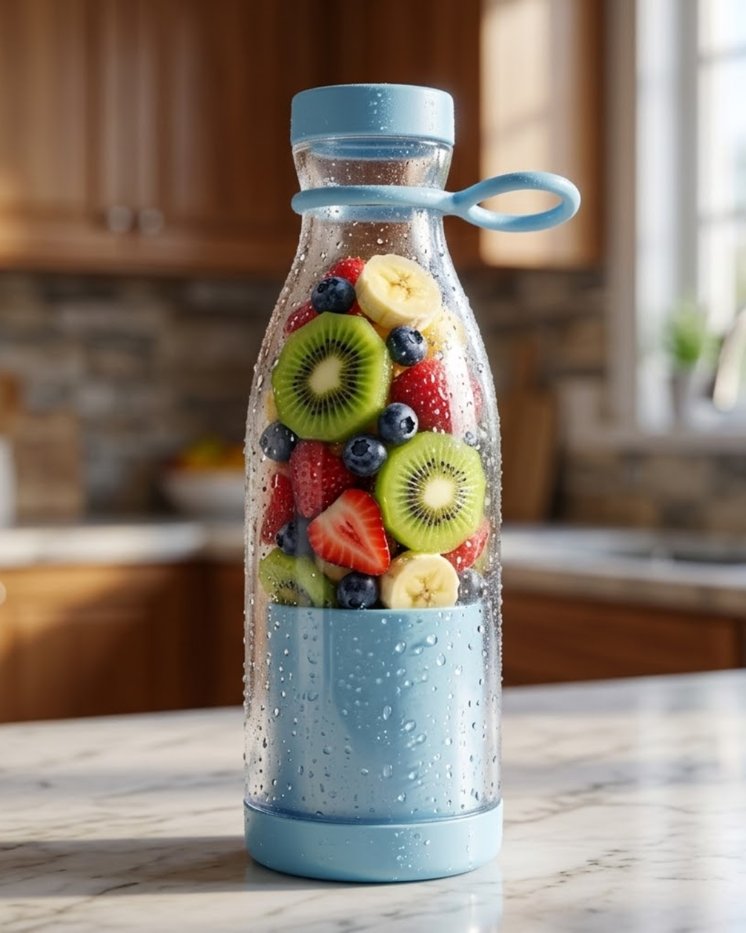Taşınabilir Blender 380 ml USB Şarjlı Meyve Karıştırıcı Kolay Temizlenebilir - Lisinya Taşınabilir Blender 380 ml USB Şarjlı Meyve Karıştırıcı Kolay Temizlenebilir - Lisinya