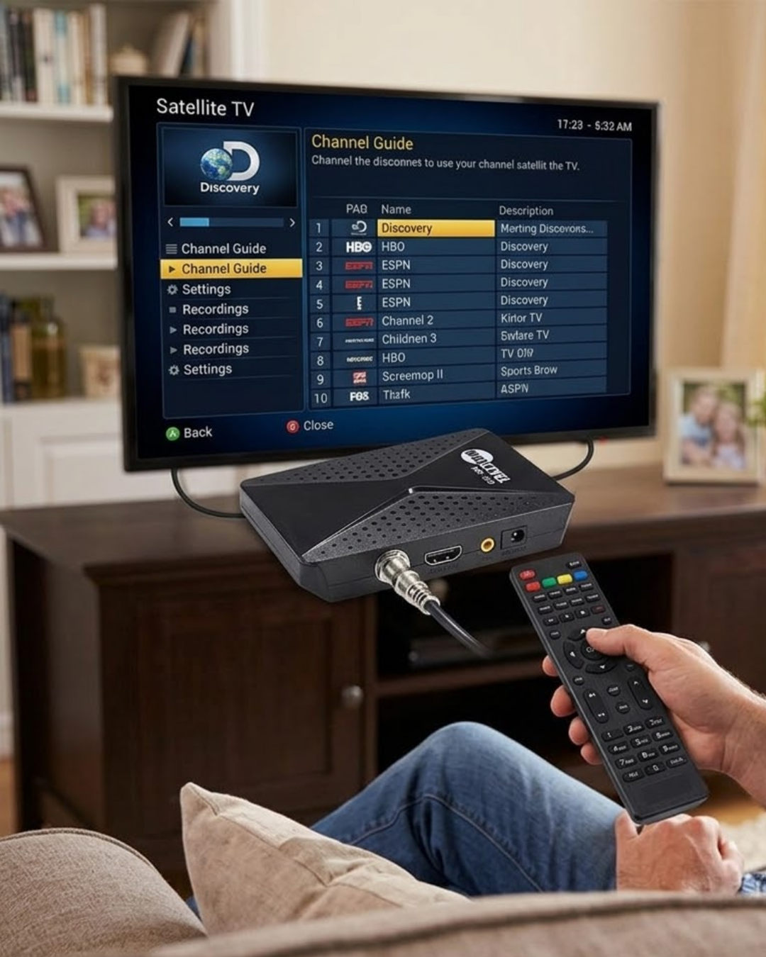 Gelişmiş Özellikli Uydu Alıcısı HDMI USB WiFi Destekli - Lisinya Gelişmiş Özellikli Uydu Alıcısı HDMI USB WiFi Destekli - Lisinya