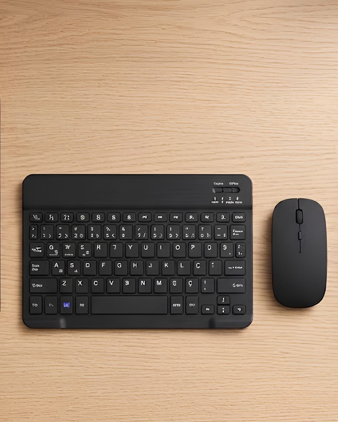 Sessiz Tuşlu Kablosuz Klavye Mouse Seti Çoklu Cihaz Uyumlu - Lisinya