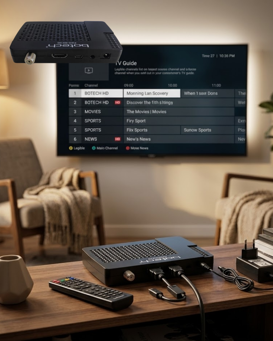 BOTEC UYDU ALICI - Lisinya