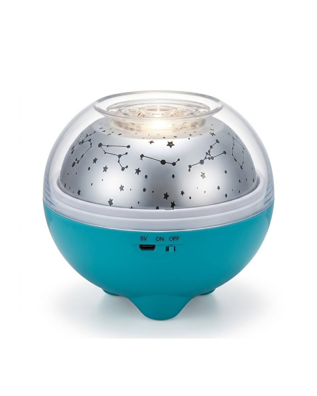 Uzaktan Kumandalı Döner Yıldız Projeksiyon Lambası Bluetooth Hoparlör ve Renk Değiştirme Özelliği - Lisinya
