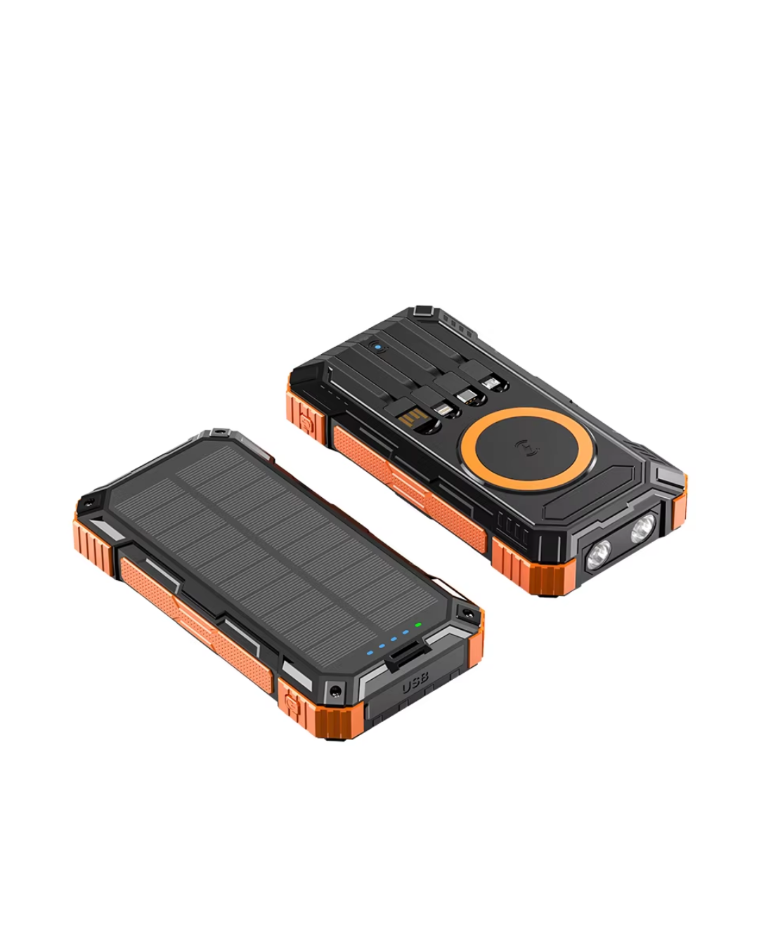 20000 mAh Powerbank Güneş Enerjili Kablosuz Şarj Hızlı Şarj Taşınabilir Batarya (Kopya) - Lisinya