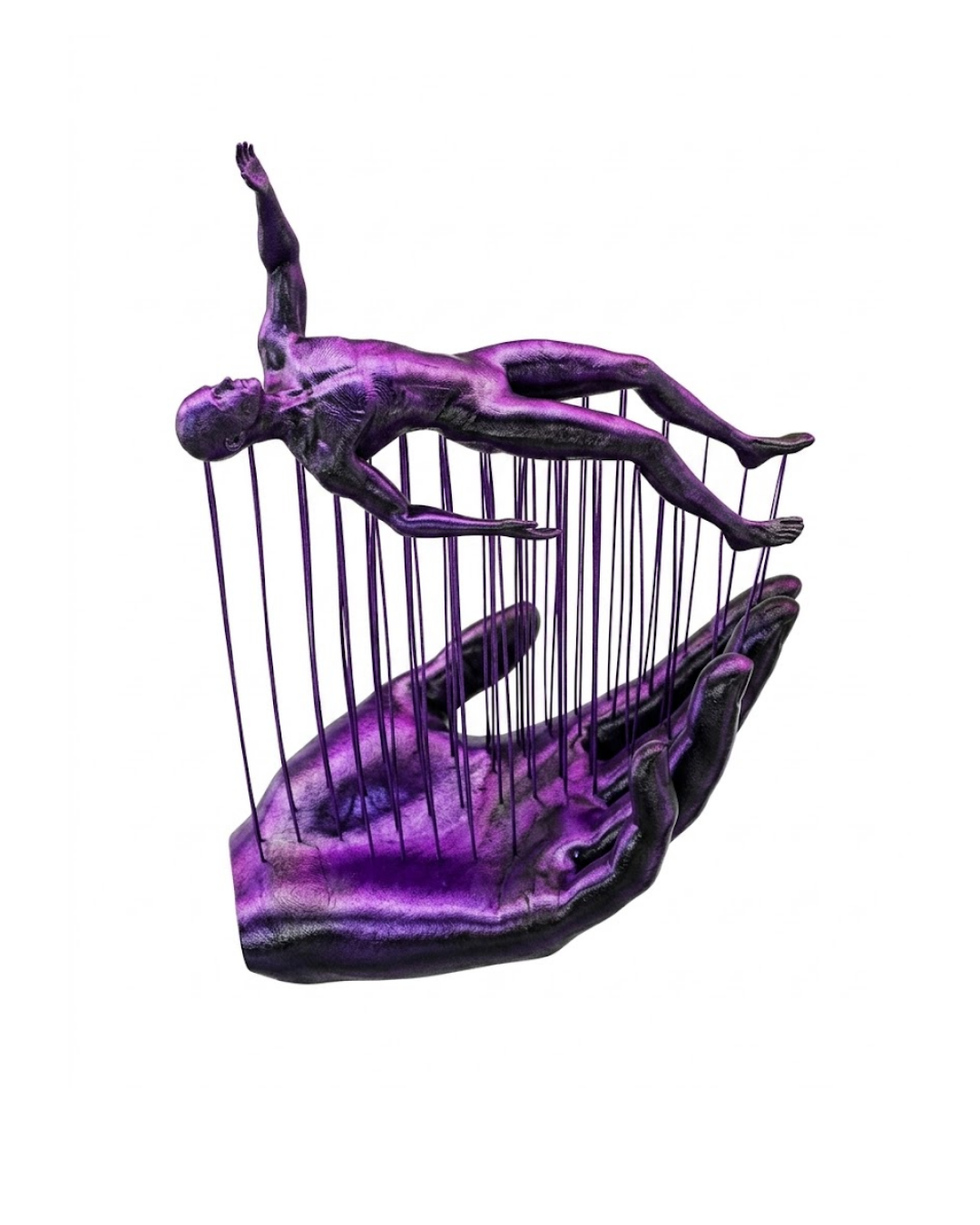 EL İNSAN FİGÜR MOR - Lisinya