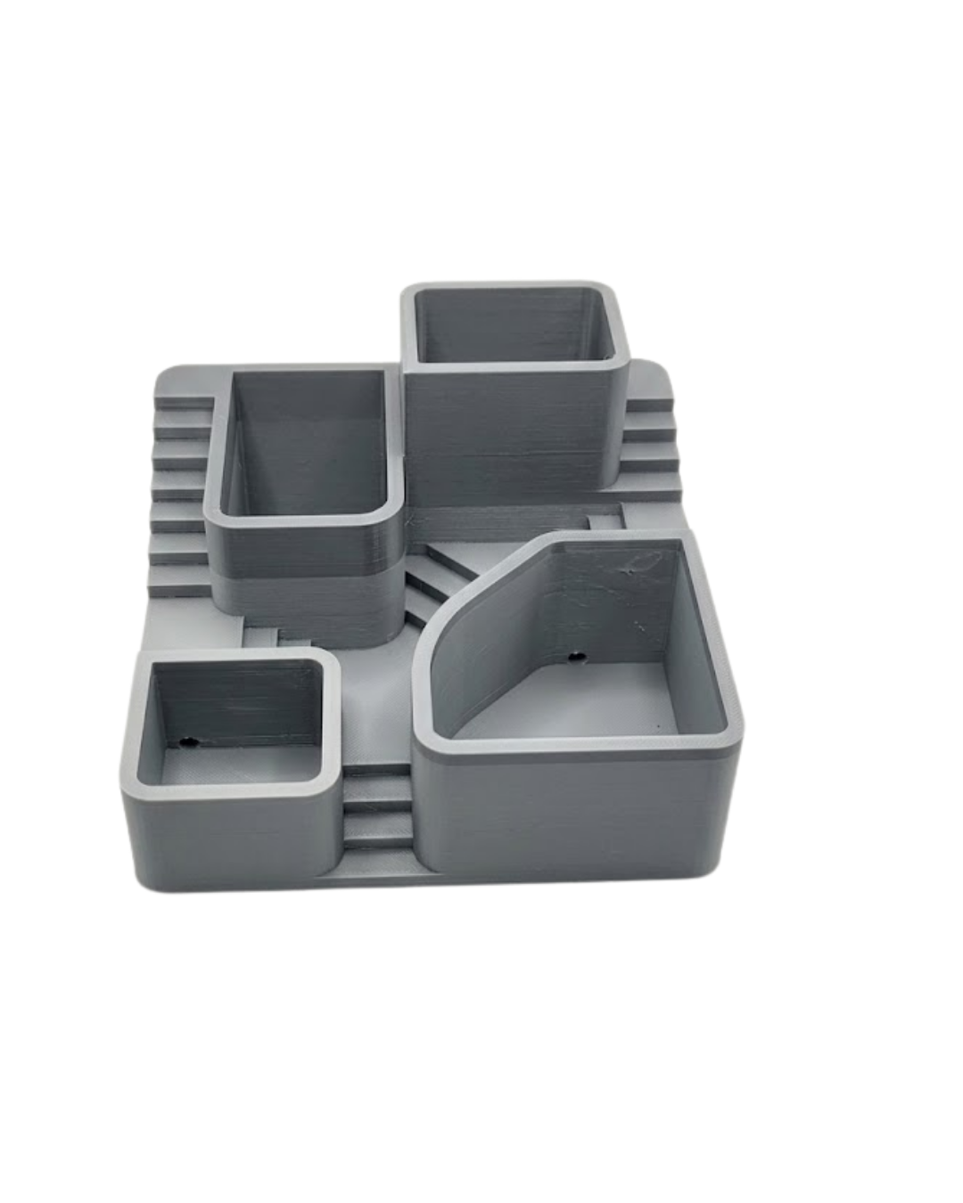 3D Baskı Kaktüs Saksı Seti Çok Bölmeli Modern Dekoratif Masaüstü Bitki Düzenleyici - Lisinya