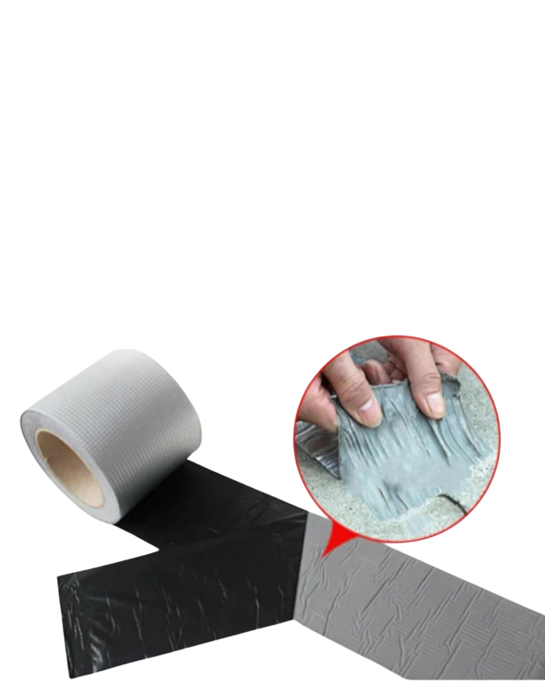 96mm Güçlü Yapışkan Tamir Bandı 2 Metre Su Geçirmez Çift Katmanlı Bant - Lisinya