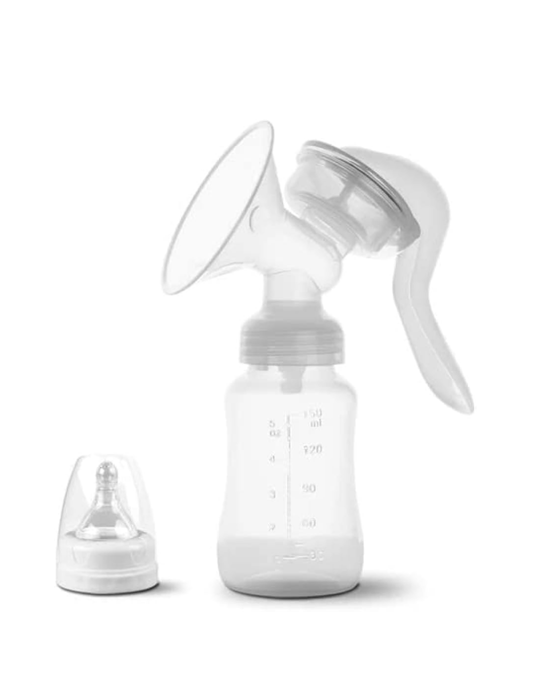 BPA İçermez Manuel Anne Sütü Pompası Biberon Başlıklı Ergonomik - Lisinya BPA İçermez Manuel Anne Sütü Pompası Biberon Başlıklı Ergonomik - Lisinya