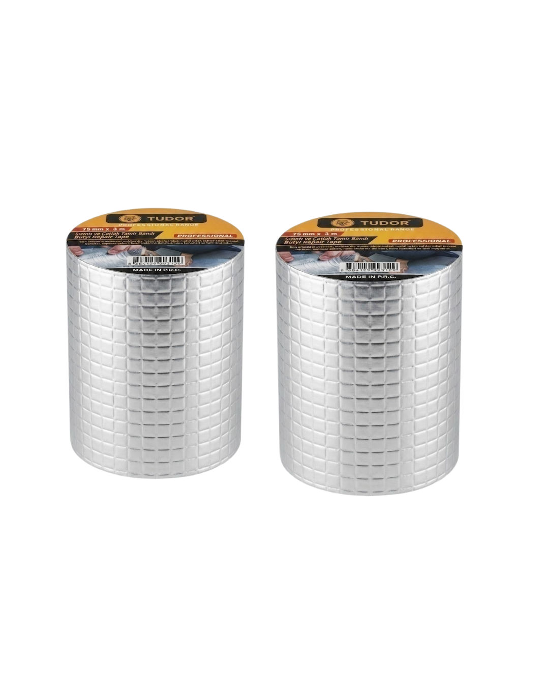 2 Li Set Alüminyum Yüzeyli Tamir Bandı Çatı Boru Onarım Bandı - Lisinya