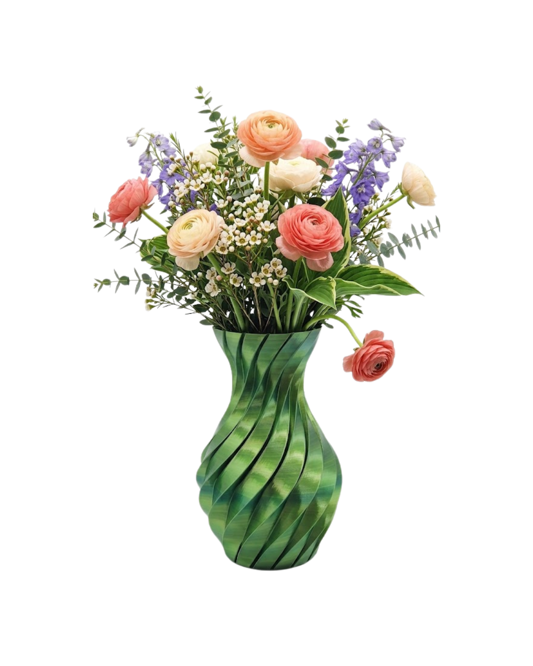 3D ÜRÜN SPİRAL VAZO - Lisinya