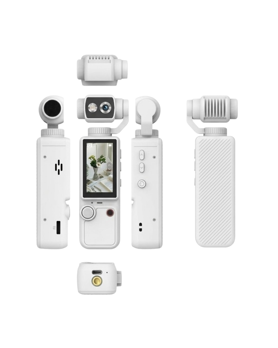 4K Ultra HD Taşınabilir Vlog Kamerası Otomatik Fokus ve 180 Derece Döner Lens - Lisinya